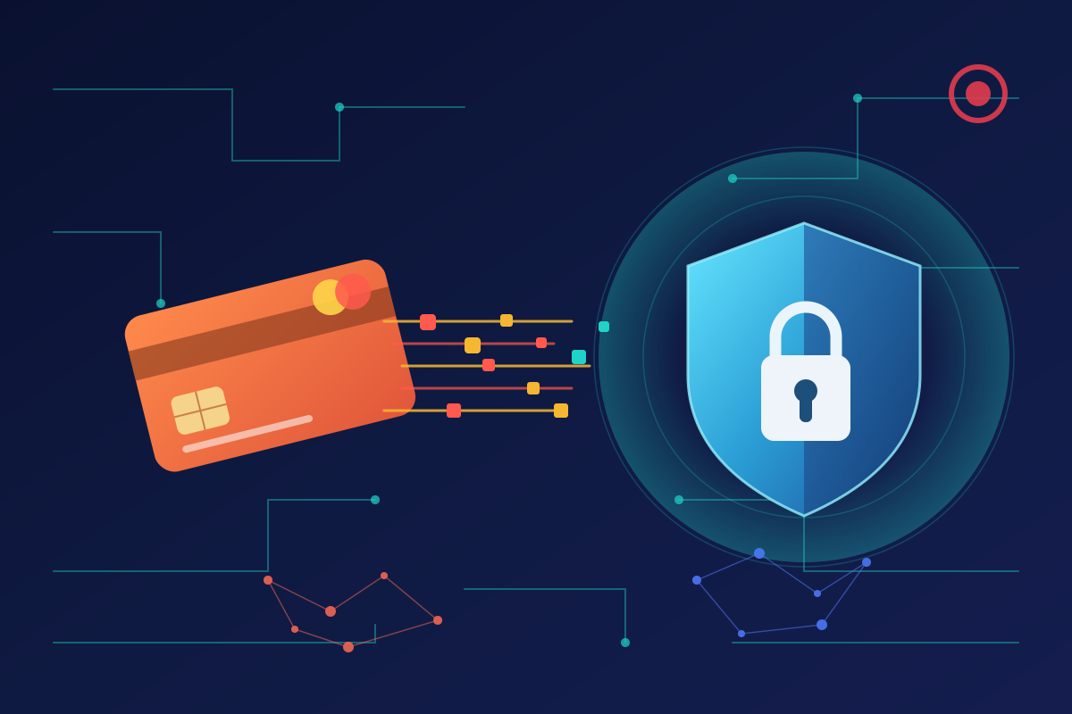 Diagram of credit card tokenization and network tokens replacing the PAN